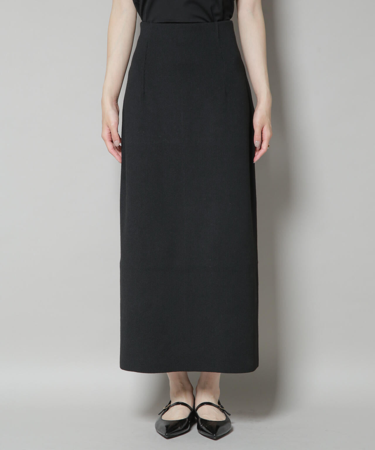 unoa ブルオンスカート　新品未使用 毛玉抑制総針スカート(セットアップ可) | NANO universe（ナノ