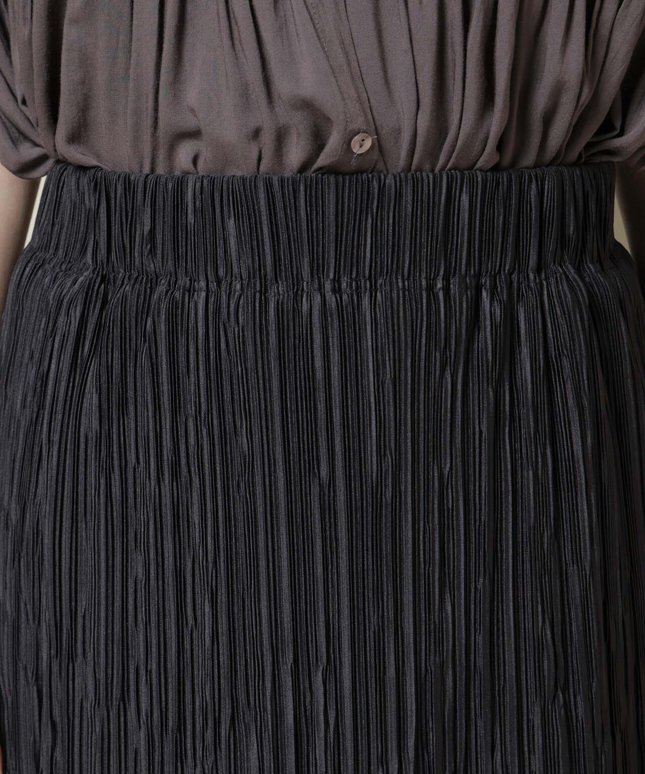 ランダムプリーツカットナロースカート(セットアップ可)