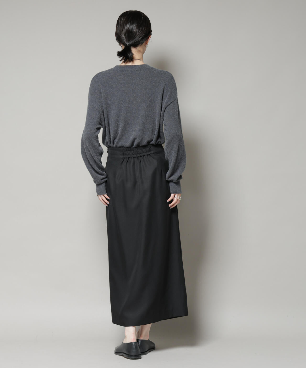 【撥水加工】ラップ風スカート