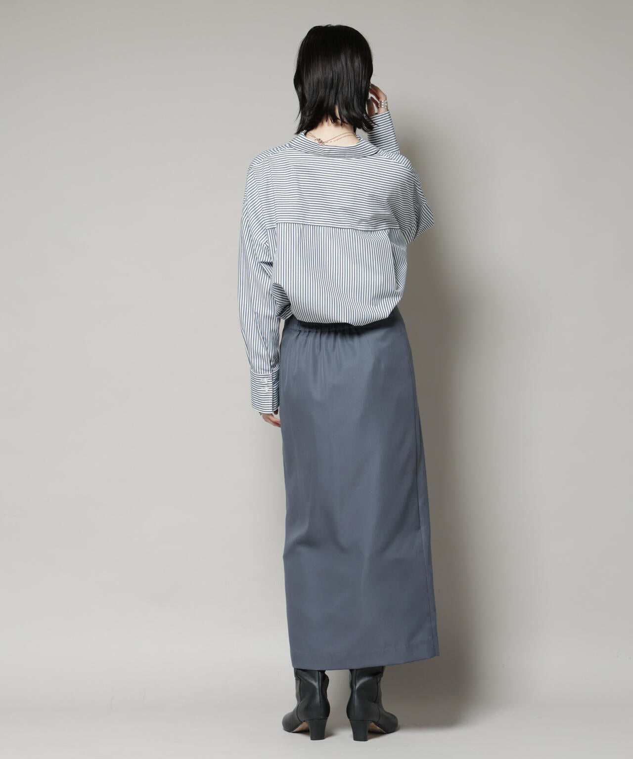 【撥水加工】ラップ風スカート