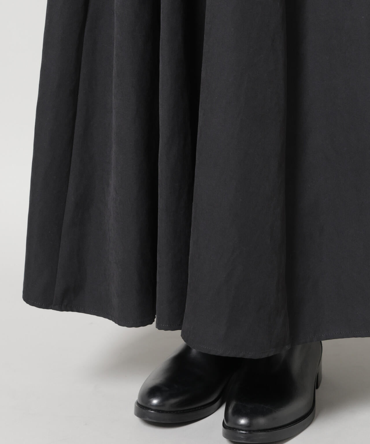 起毛ピーチギャザーボリュームスカート