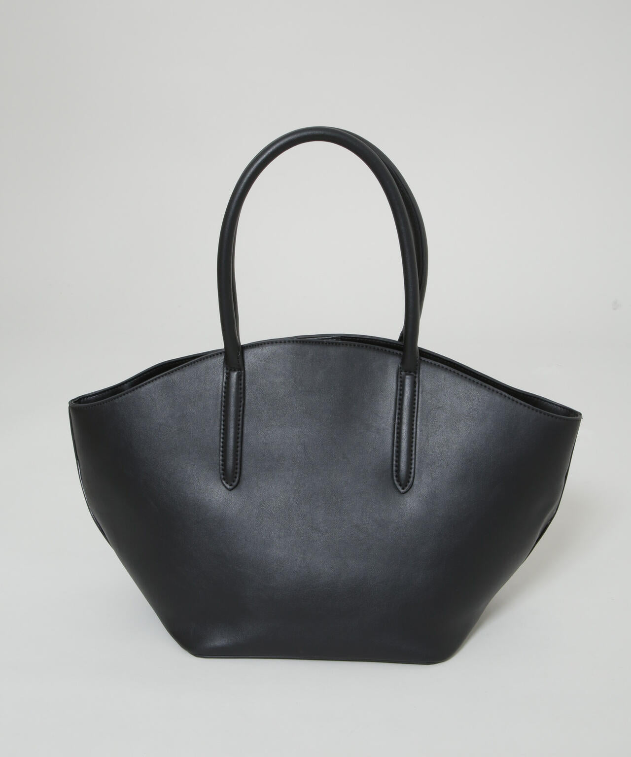 ラウンドシンプルトートバッグ