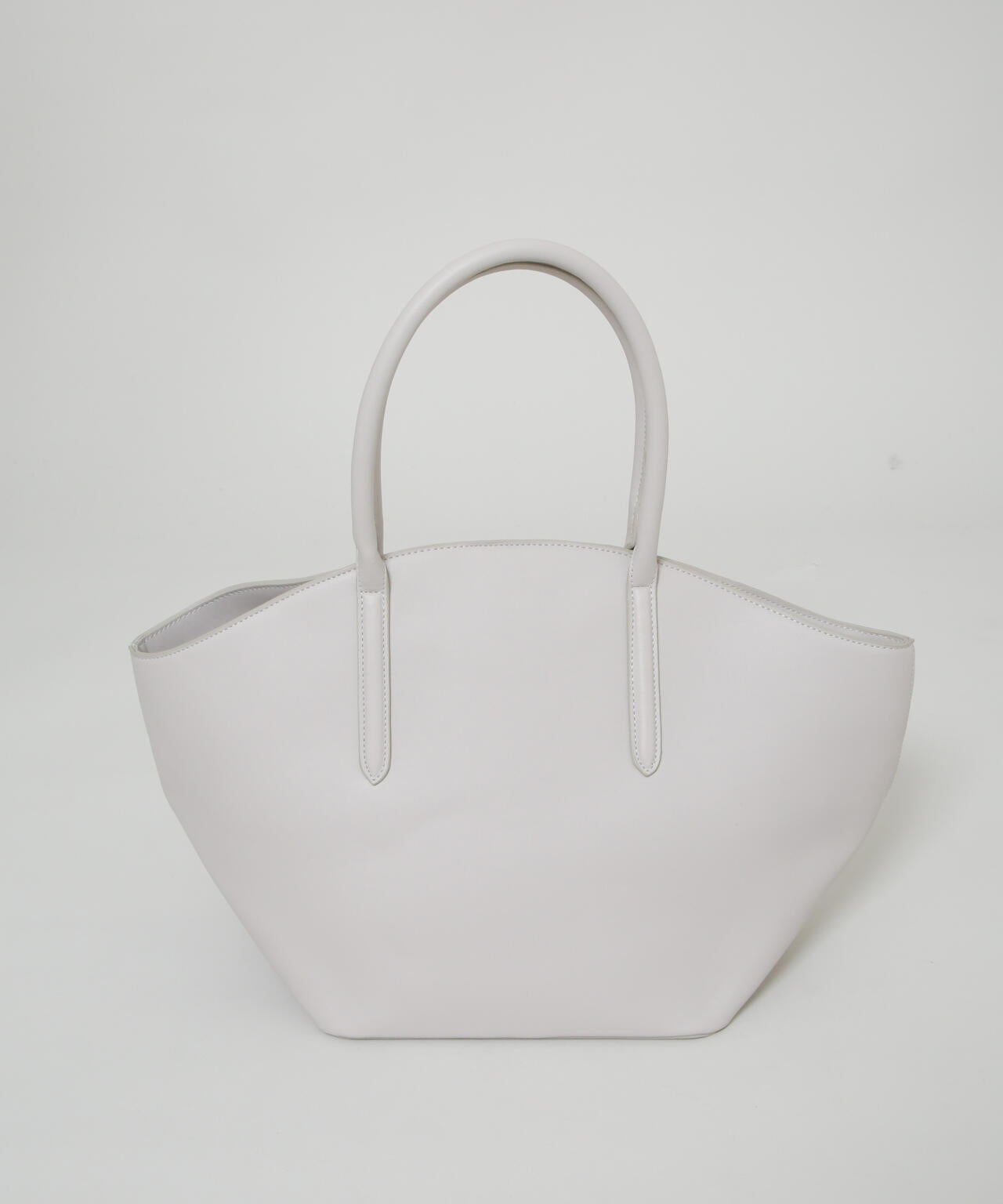 ラウンドシンプルトートバッグ