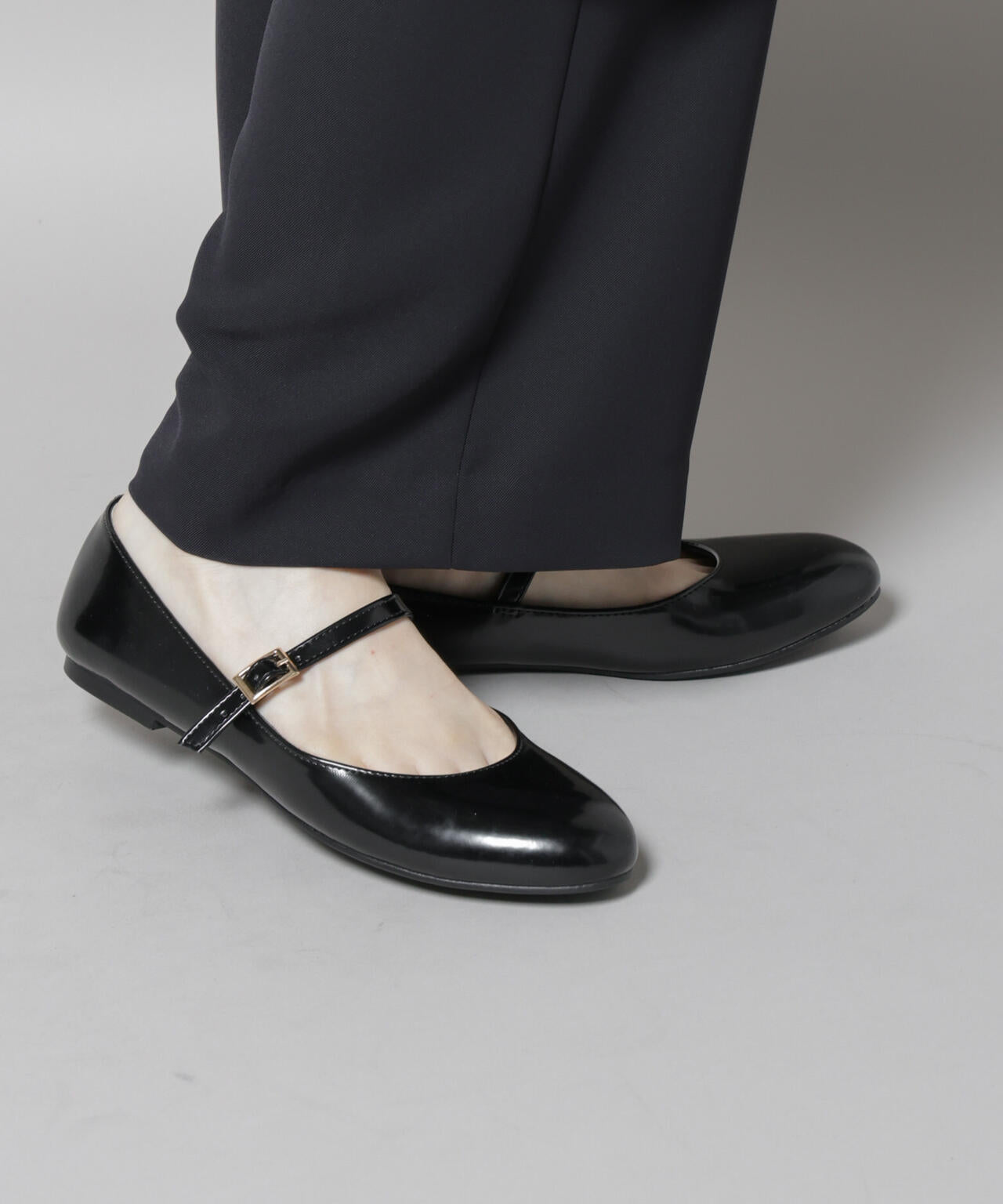 メリージェーンフラットパンプス | NANO universe（ナノ・ユニバース