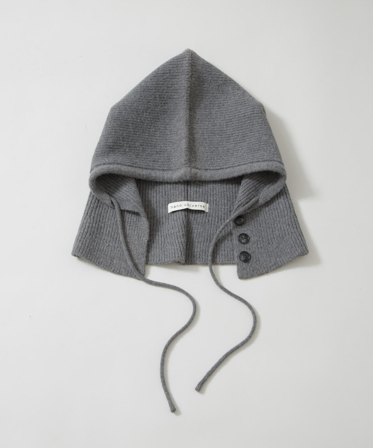 ボタン開閉バラクラバ