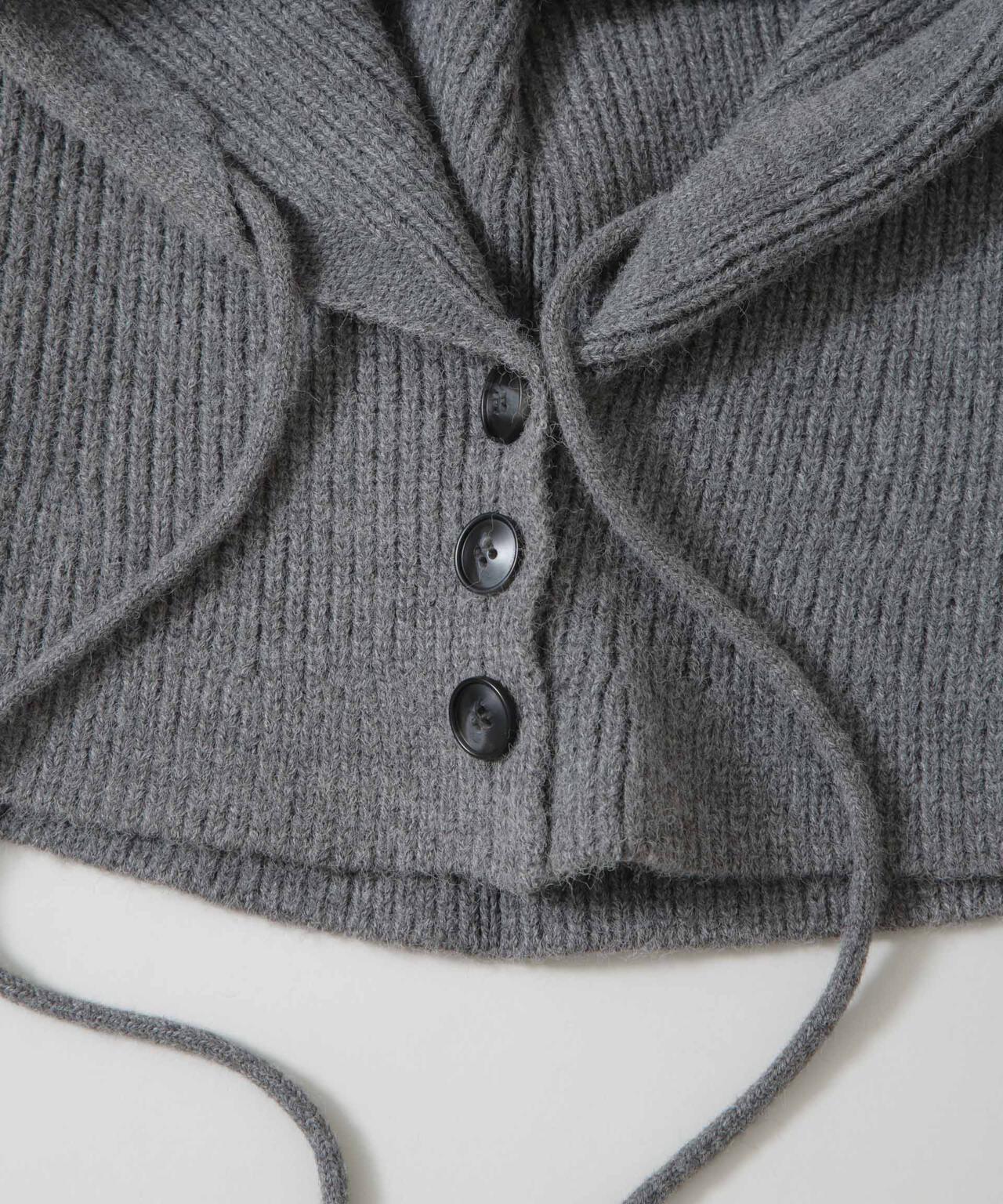 ボタン開閉バラクラバ