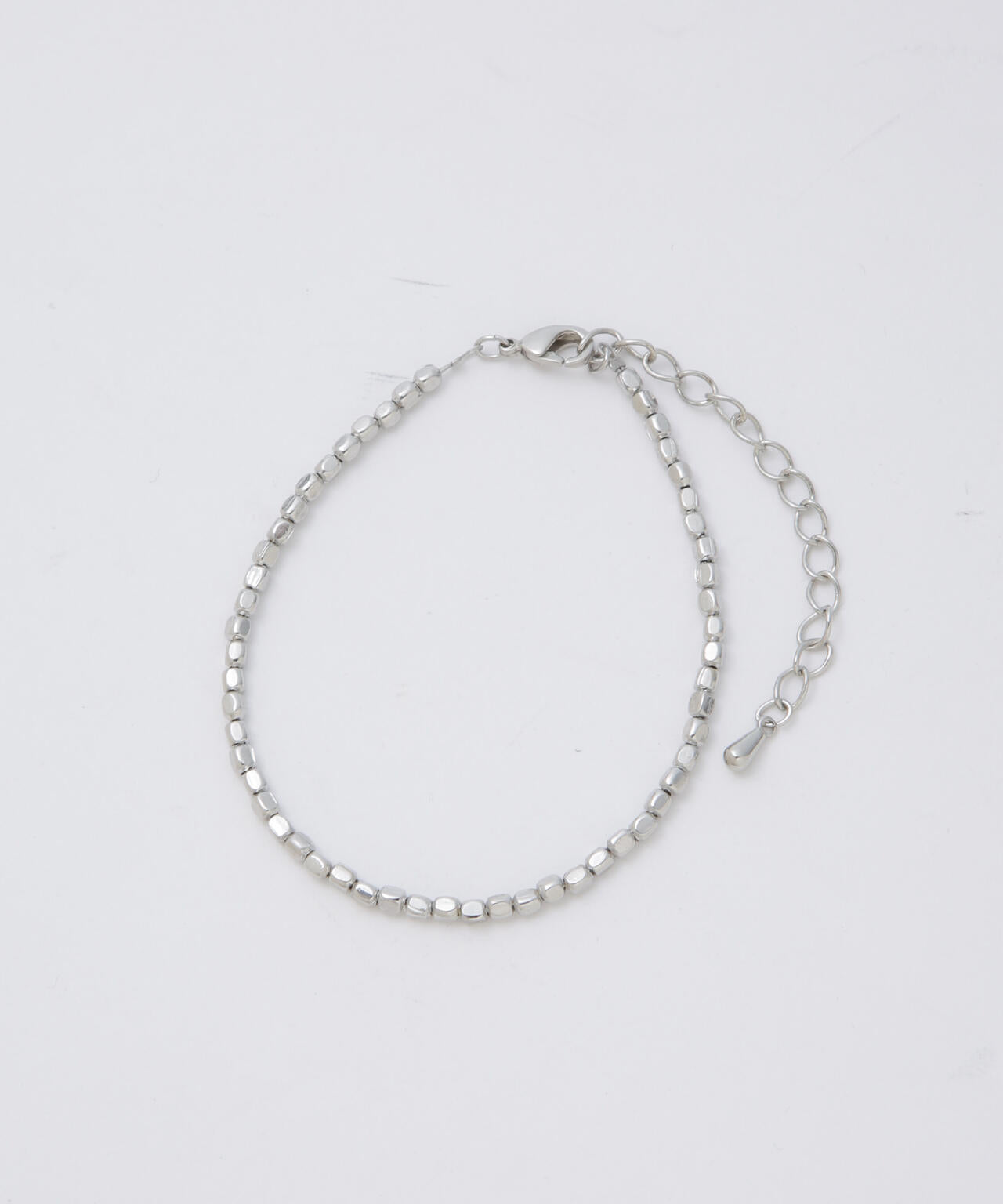 メタルビーズブレスレット