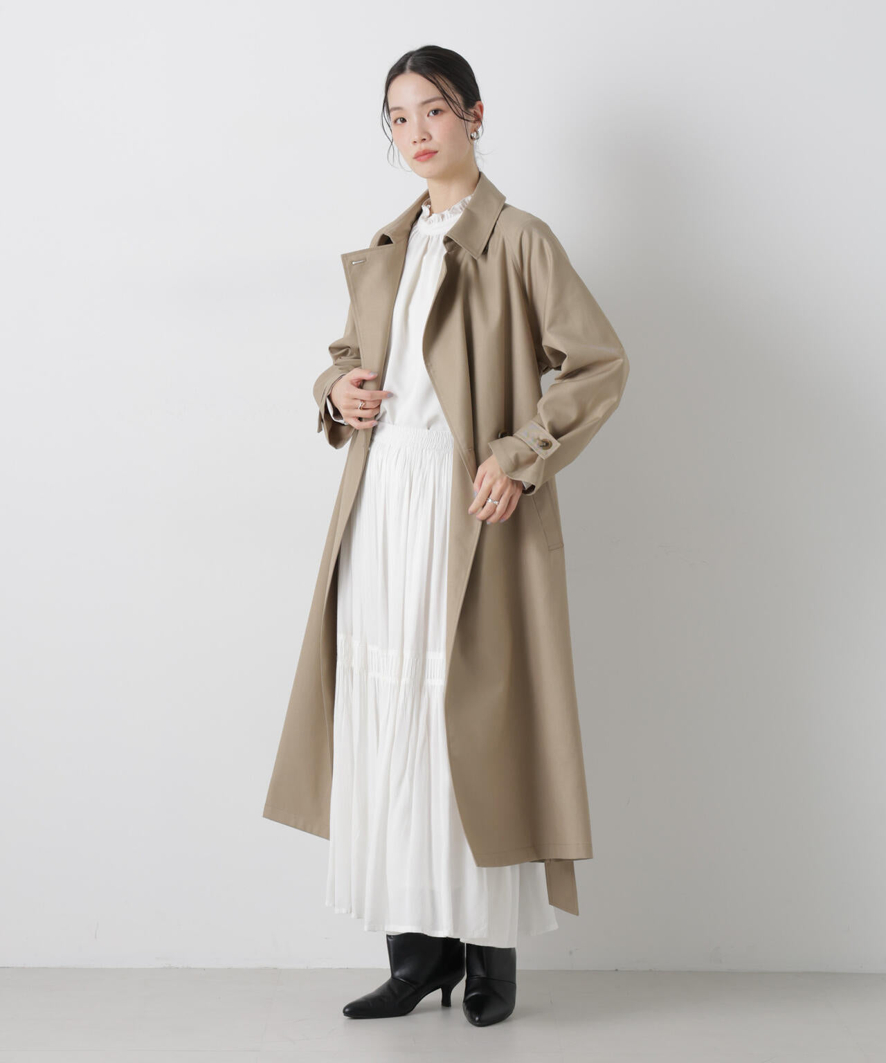 撥水＆花粉ガード トレンチコート