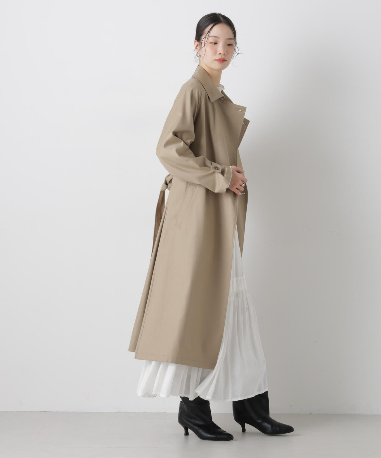 撥水＆花粉ガード トレンチコート