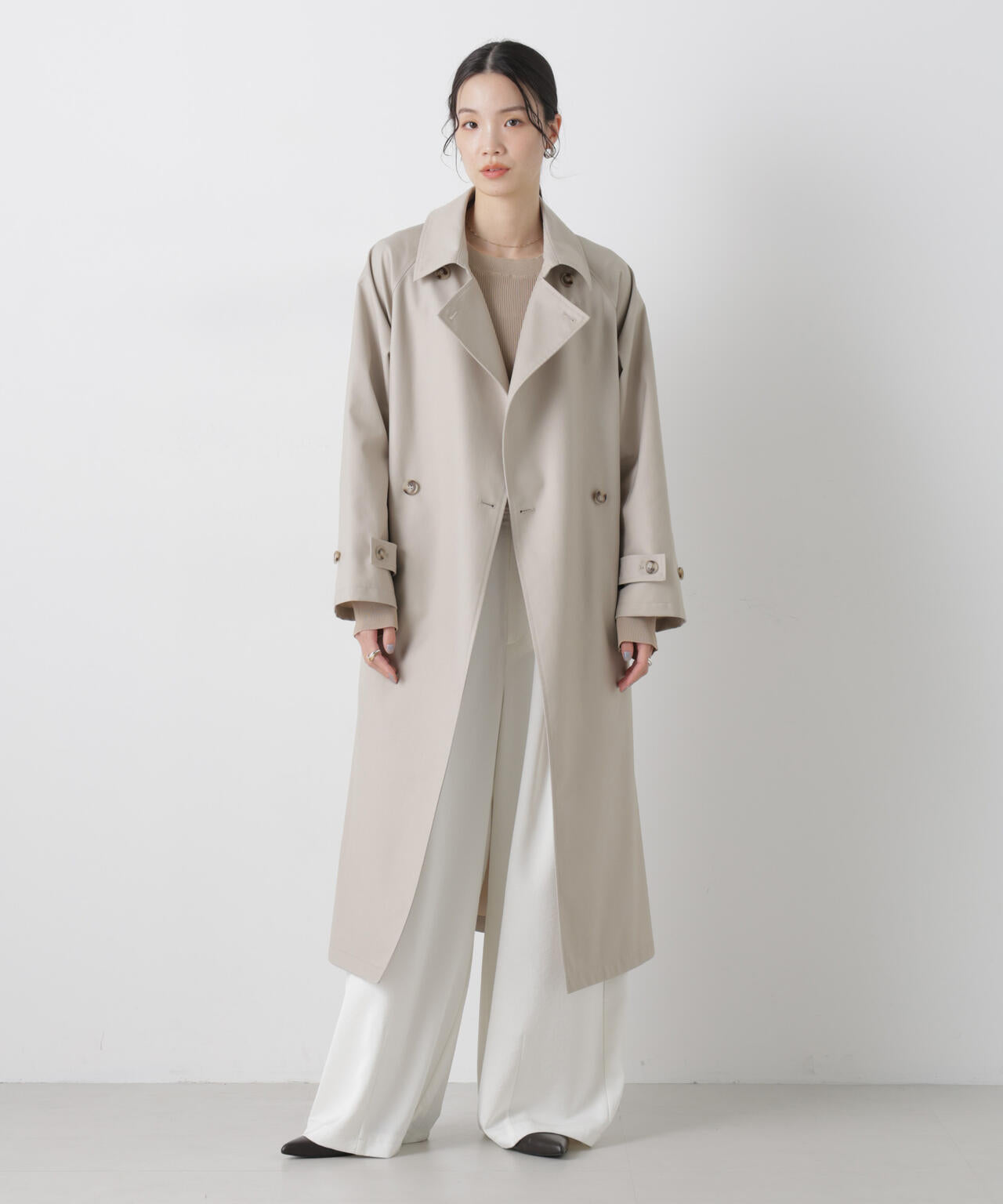 撥水＆花粉ガード トレンチコート