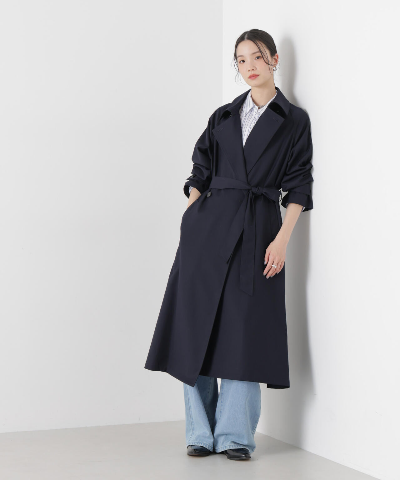 撥水＆花粉ガード トレンチコート