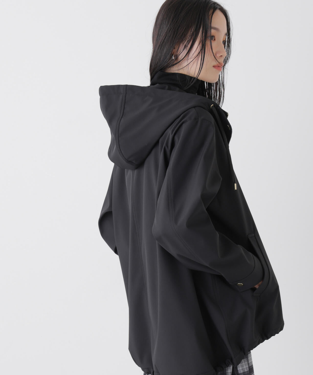 【値下げしました】NANO universe　撥水加工フードブルゾン NANO universe｜撥水加工フードブルゾン | Rakuten Fashion(楽天
