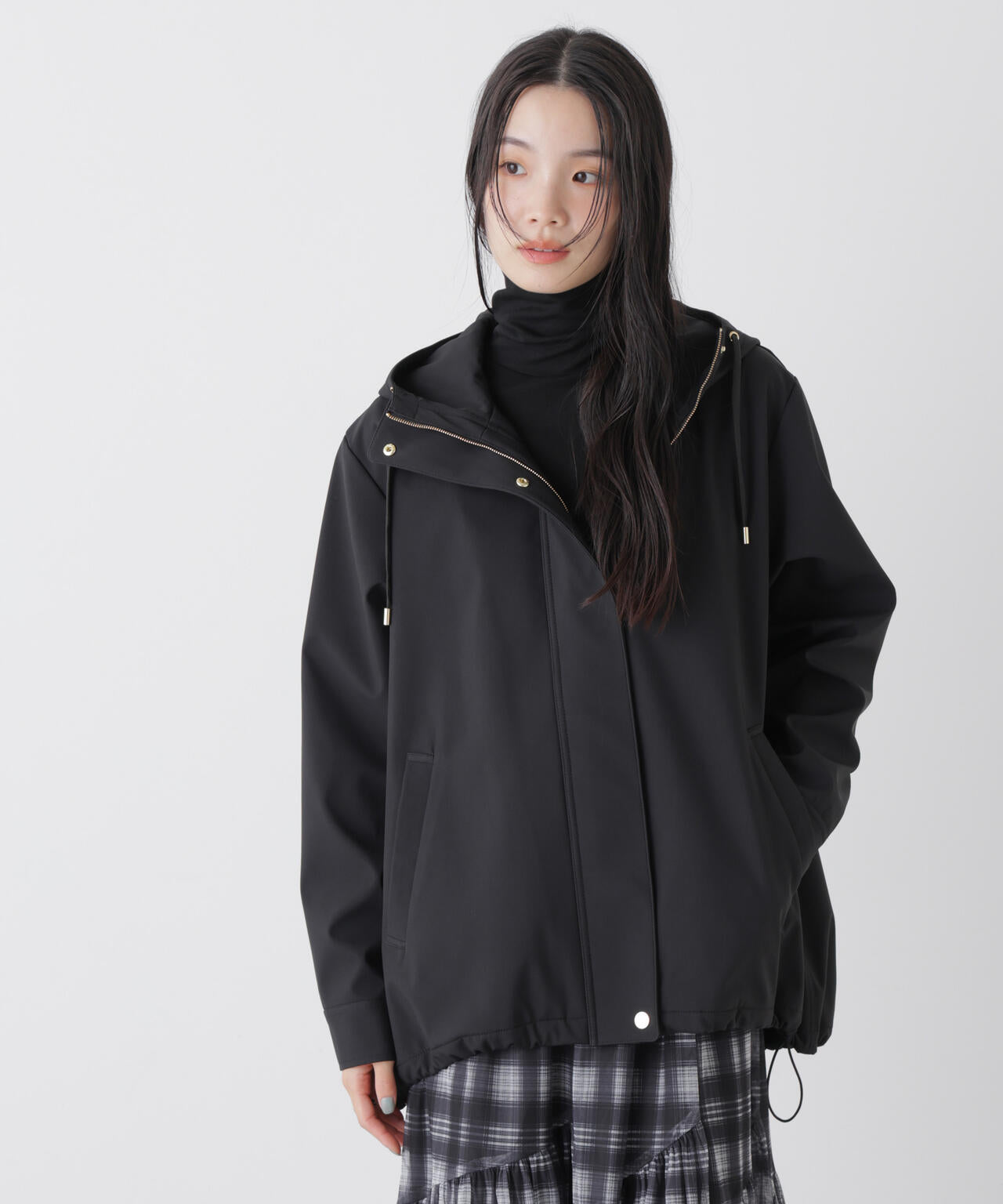 【値下げしました】NANO universe　撥水加工フードブルゾン NANO universe｜撥水加工フードブルゾン | Rakuten Fashion(楽天