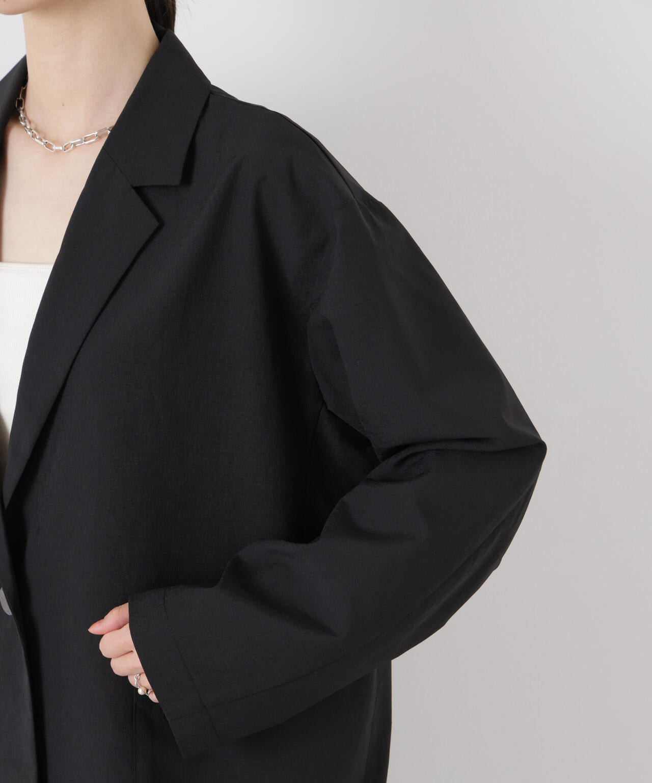 ソフトシアーシングルジャケット(セットアップ可)