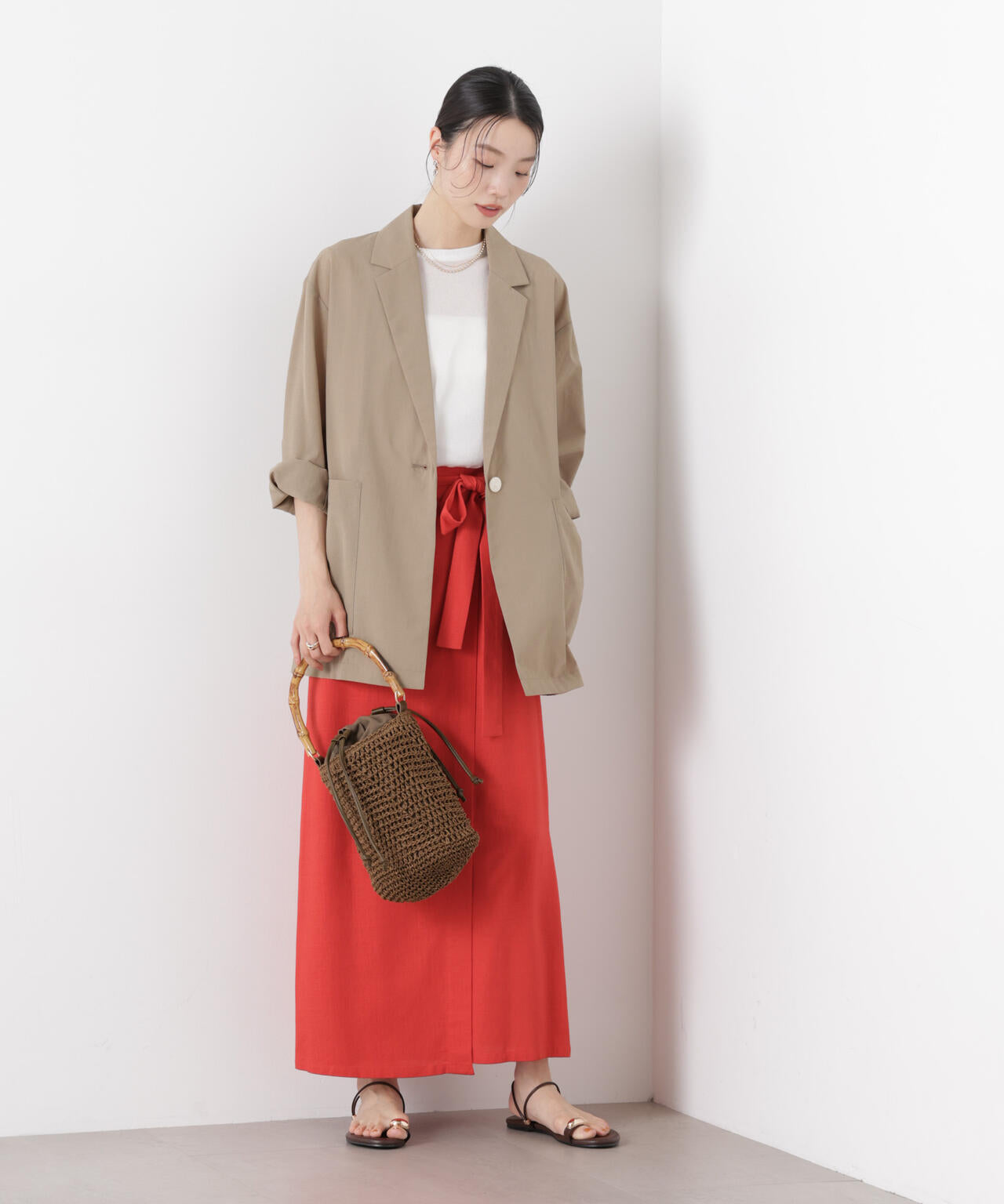 ソフトシアーシングルジャケット(セットアップ可)