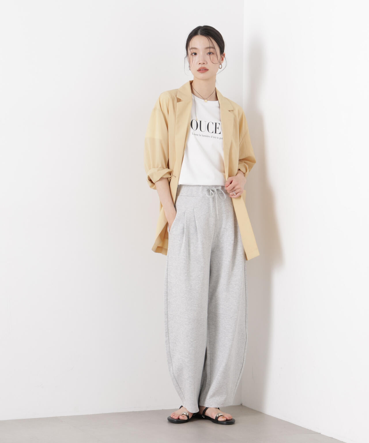 ソフトシアーシングルジャケット(セットアップ可)