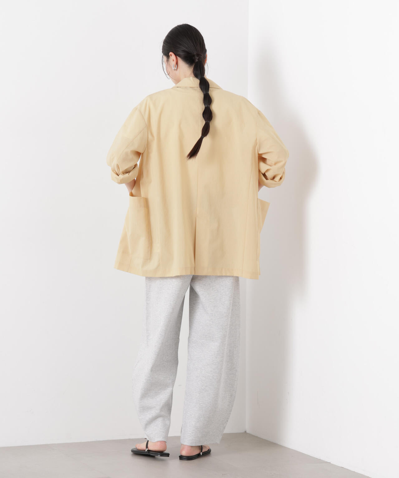 ソフトシアーシングルジャケット(セットアップ可)