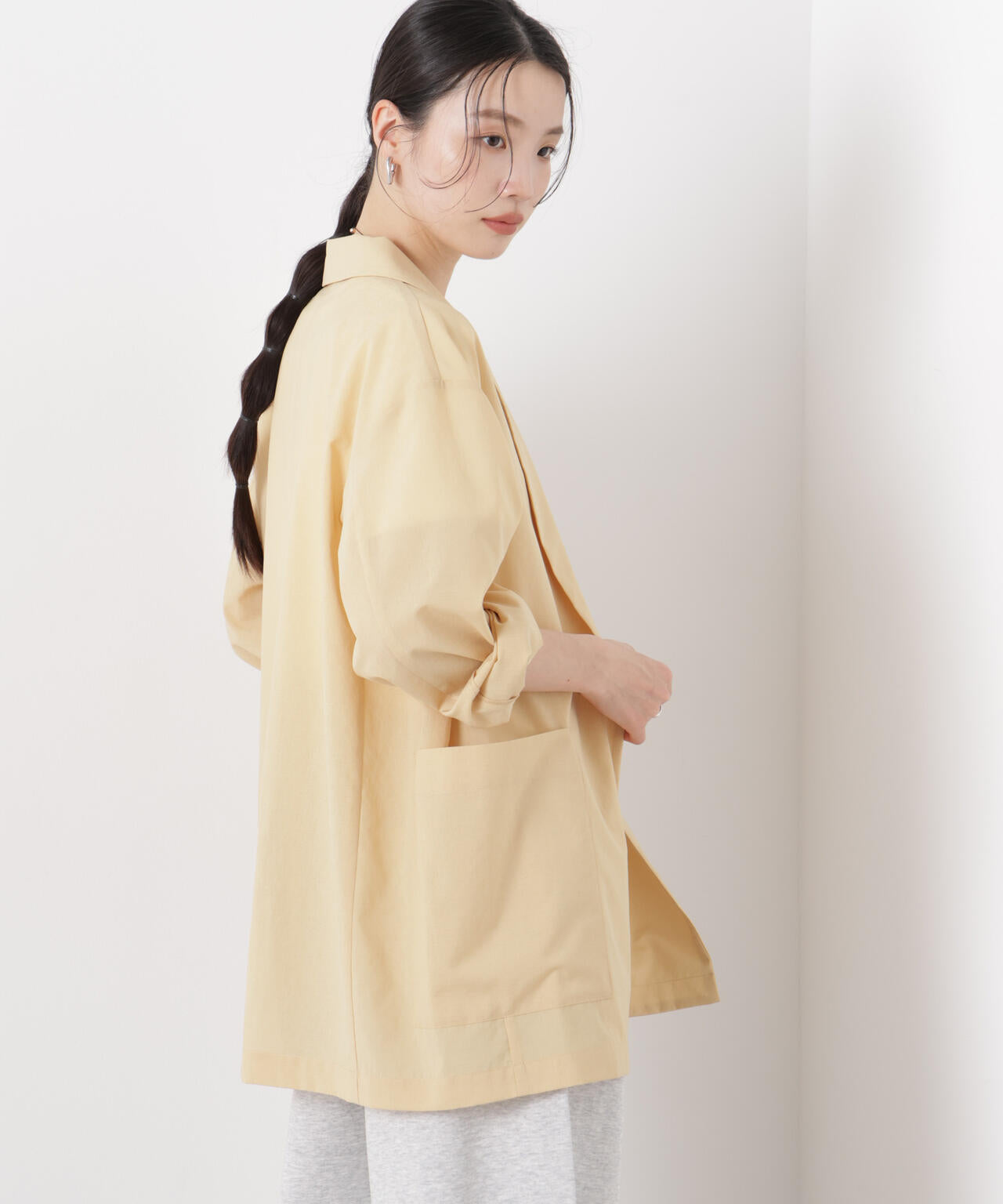 ソフトシアーシングルジャケット(セットアップ可)