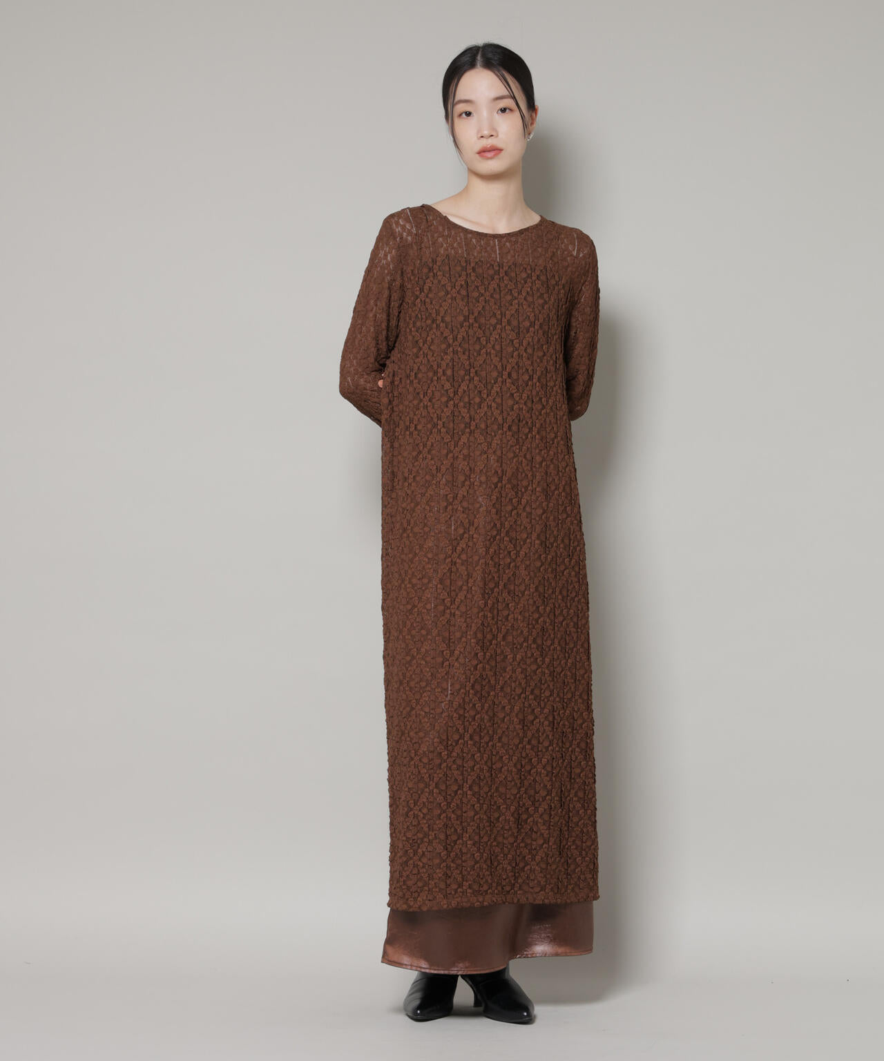 カットレースマキシワンピース | NANO universe（ナノ・ユニバース