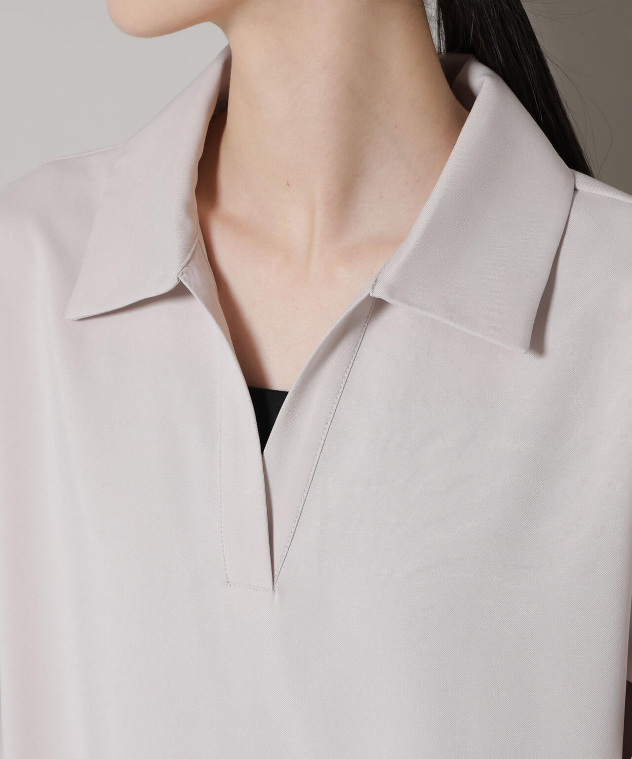 キャミビスチェ×スキッパーワンピース アンサンブルセット