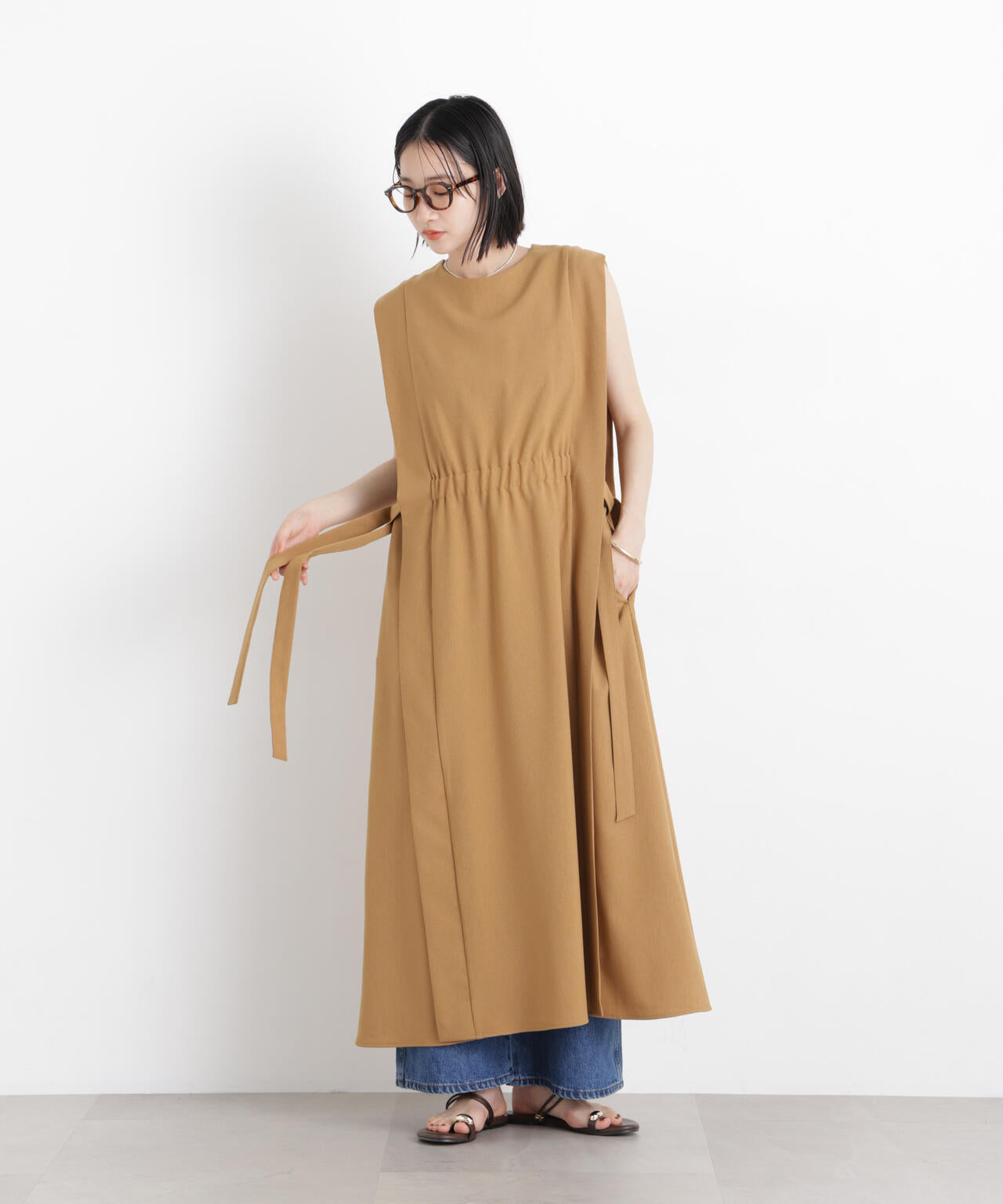 165cm　B:80 W:59 H:85 着用サイズ：F