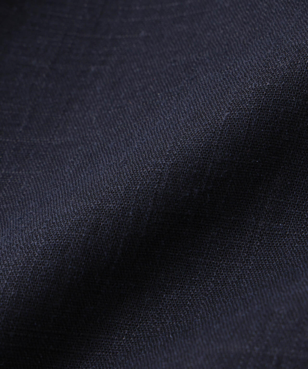 多機能リネン混スタンドカラードルマンフレンチスリーブシャツ(セットアップ可)