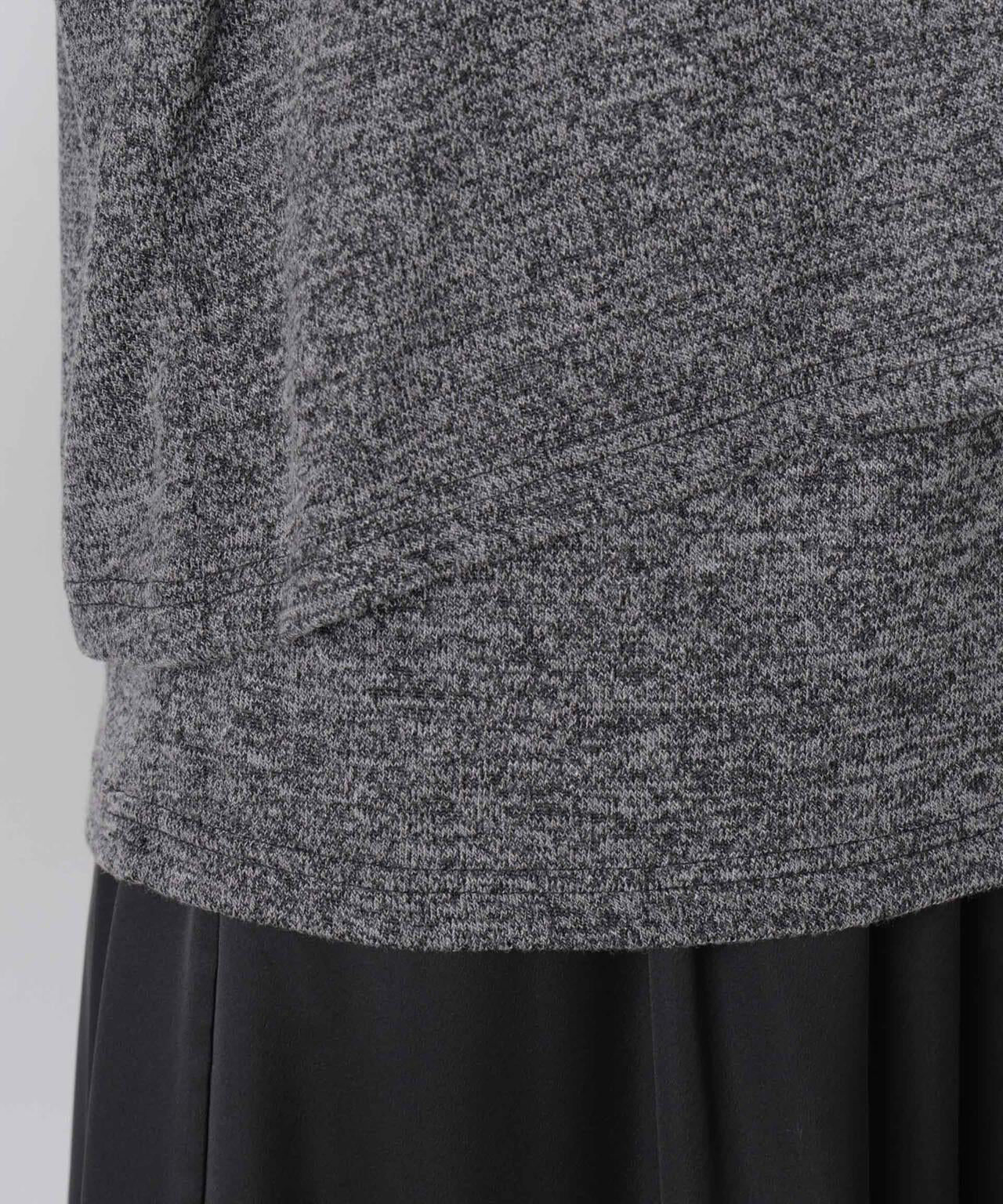 メランジカットレイヤードセットトップス