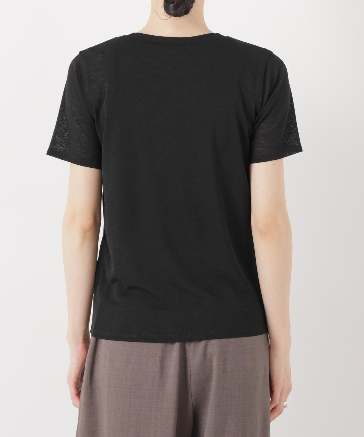 スラブシアー半袖Tシャツ