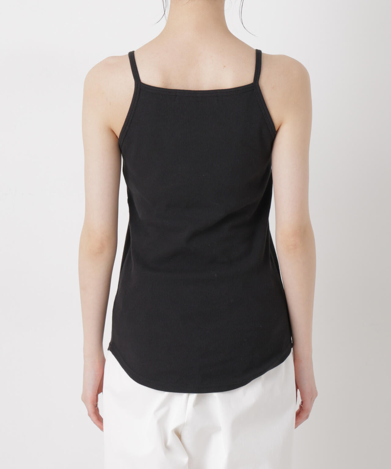 抗菌防臭リブカップ付きアメスリキャミ