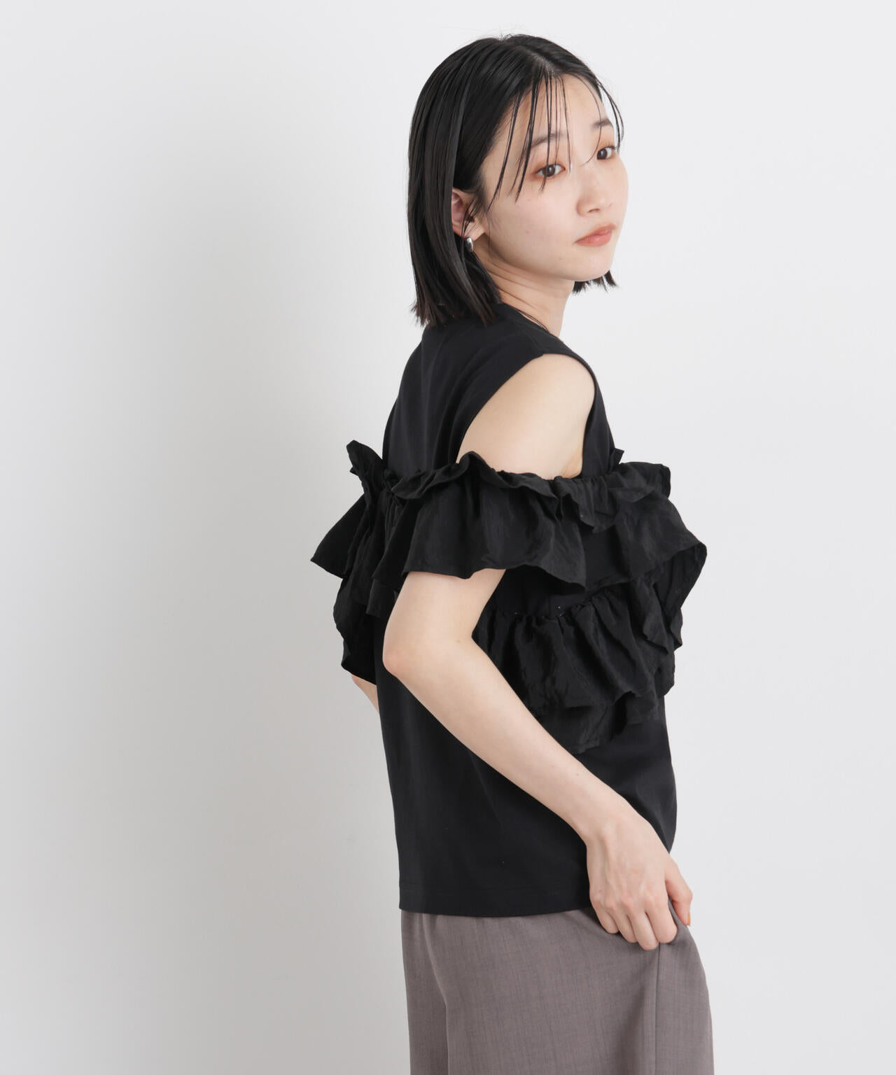 165cm　B:80 W:59 H:85 着用サイズ：F