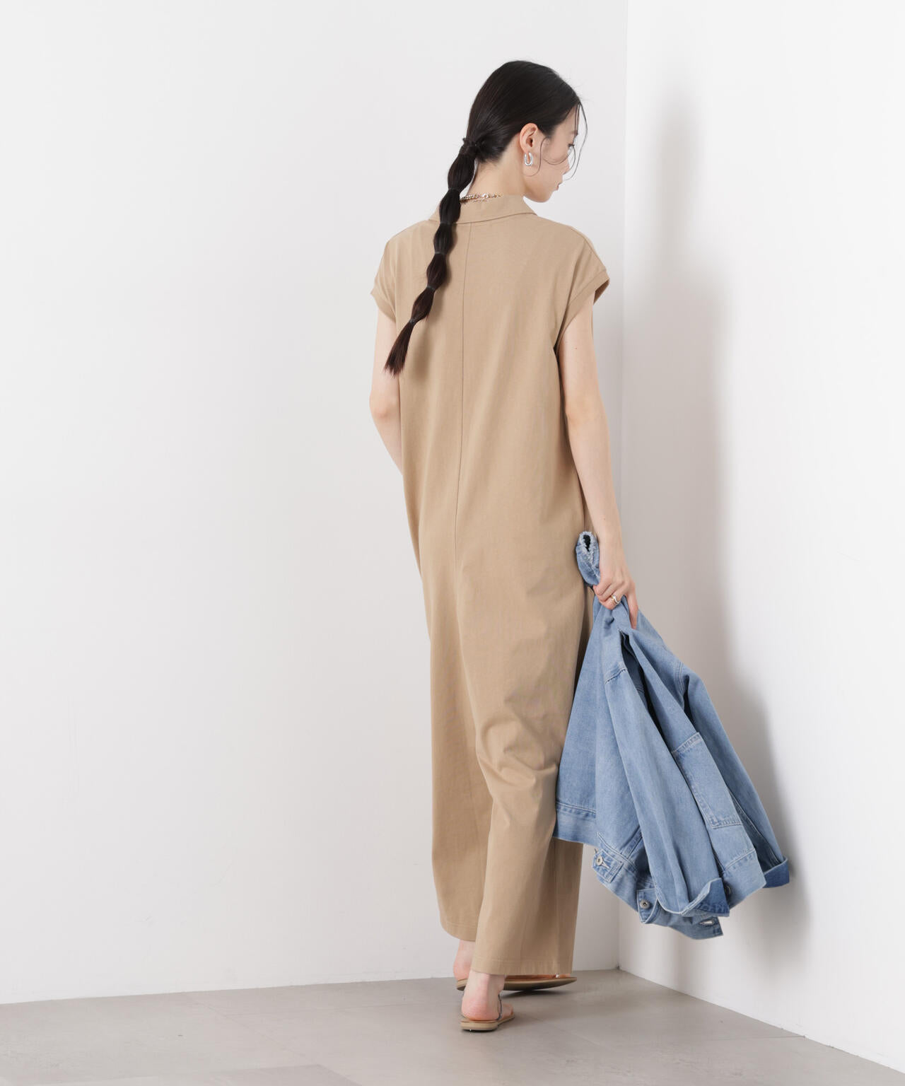 ポロサロペットカットパンツ