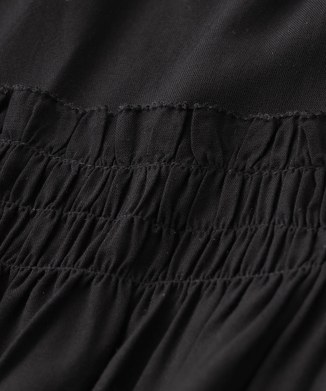 made in INDIA 切り替えギャザースカート(セットアップ可)