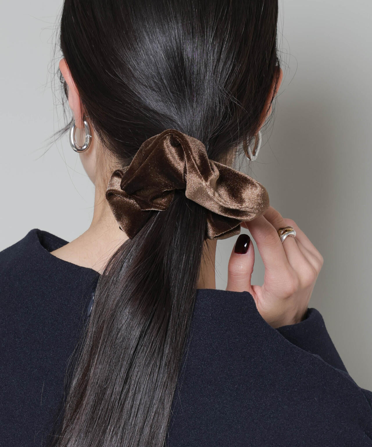 ベロアシュシュ | NANO universe（ナノ・ユニバース） ｜【公式】通販