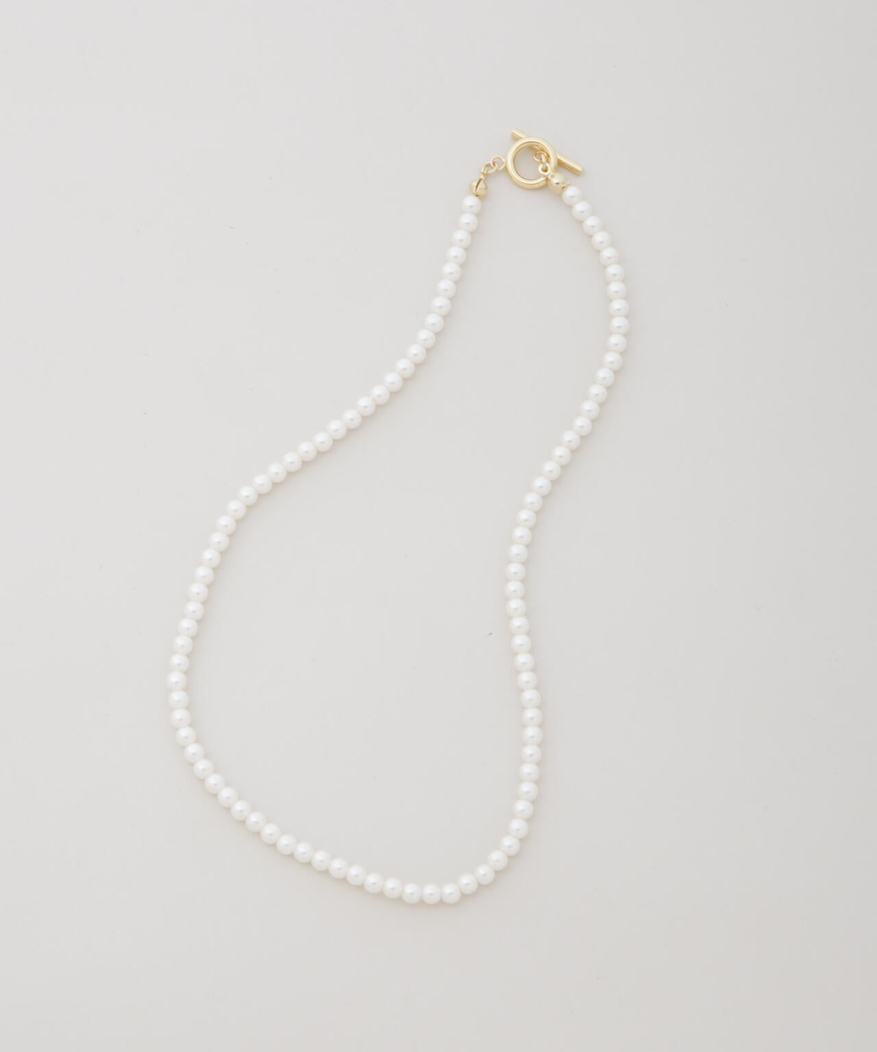 イミテーションパール4mmネックレス