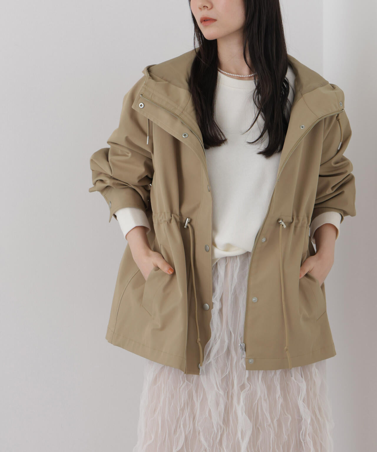 161cm 着用サイズ：F