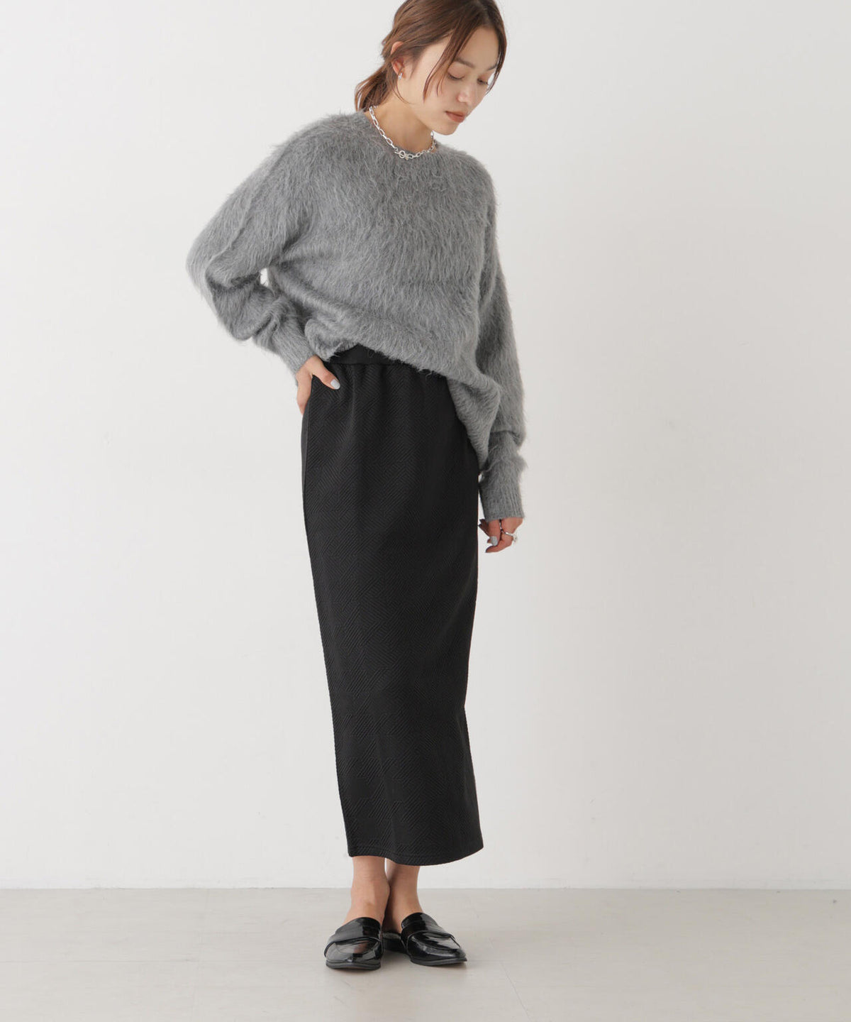 ジャガードカット セットアップ