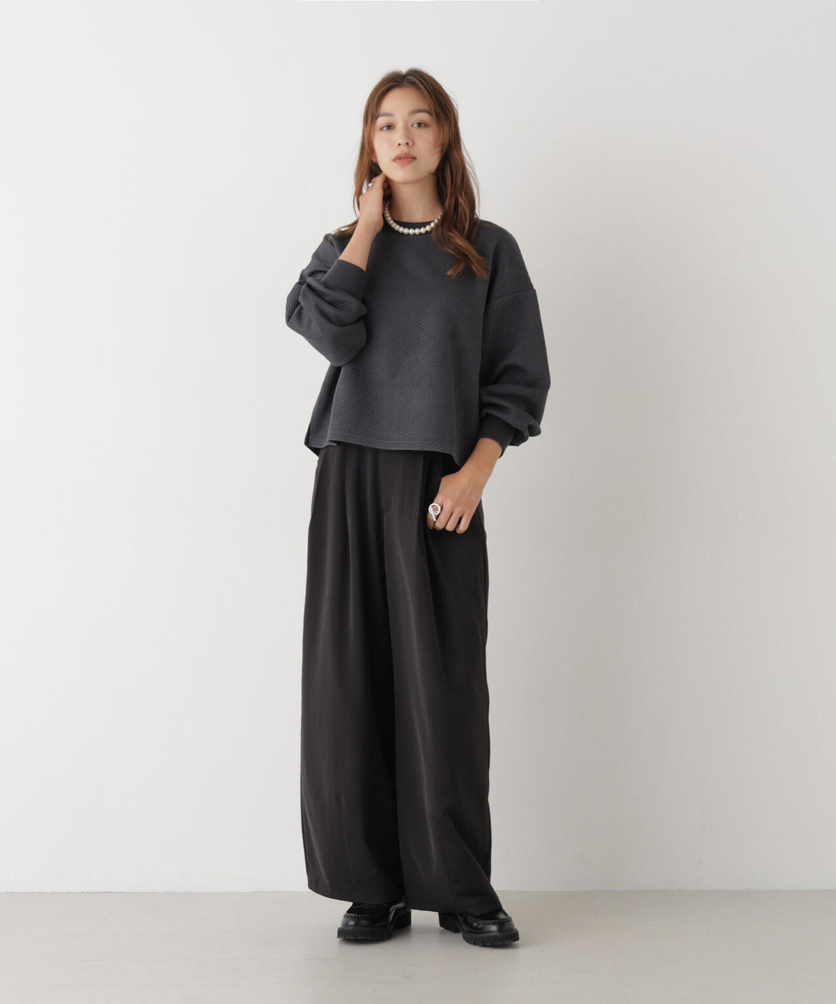 ジャガードカット セットアップ