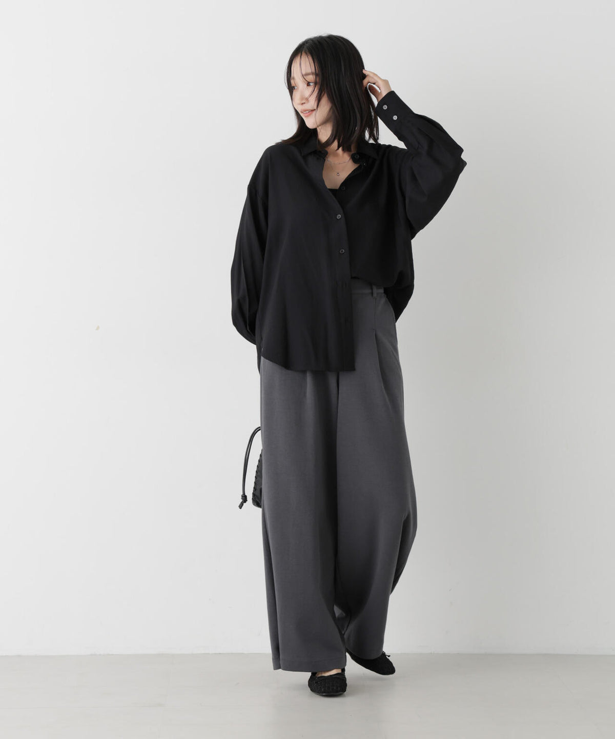 ソフトシアーベーシックシャツ