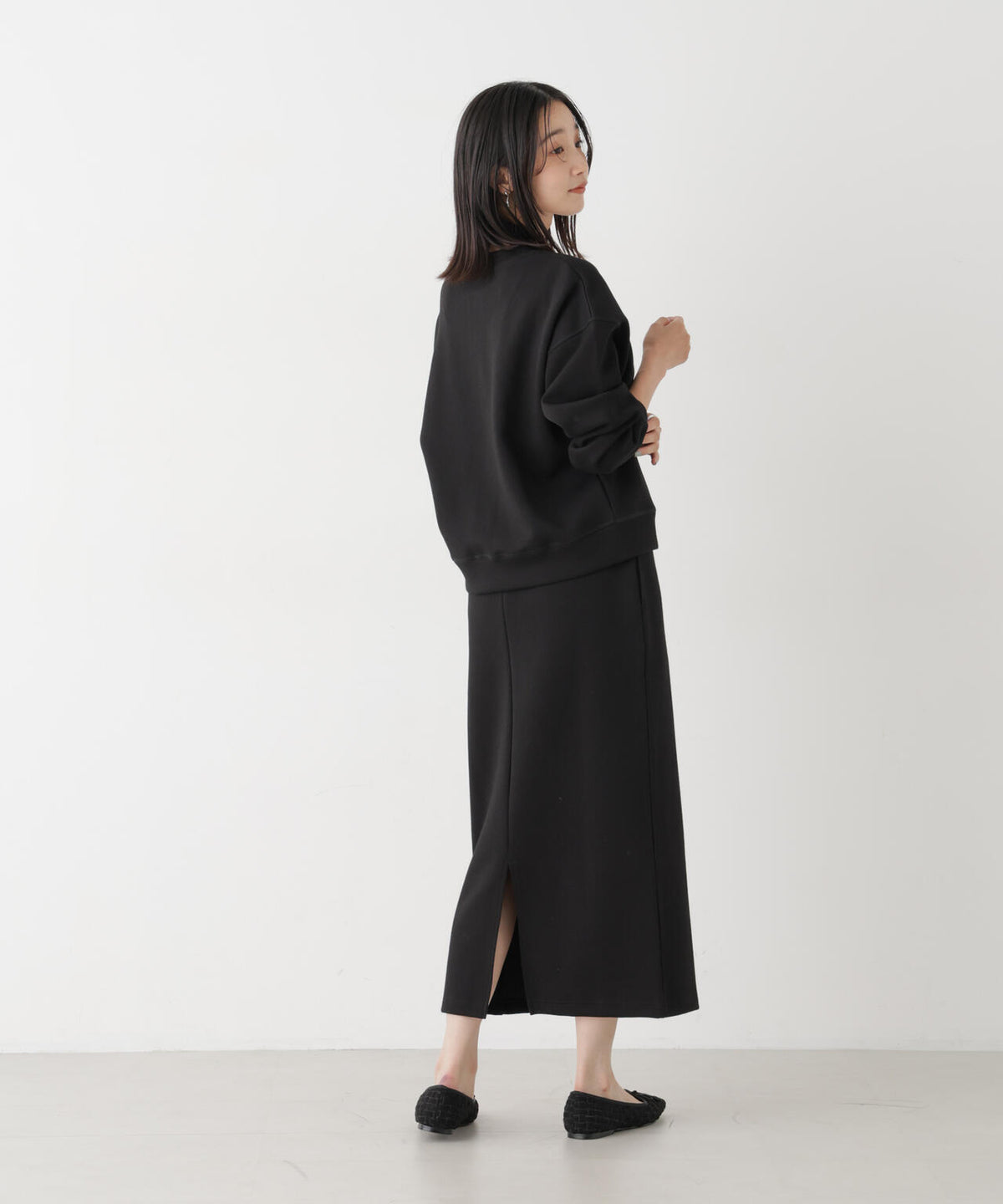 サカリバダンボールクルーネックカットカーディガン(セットアップ可)