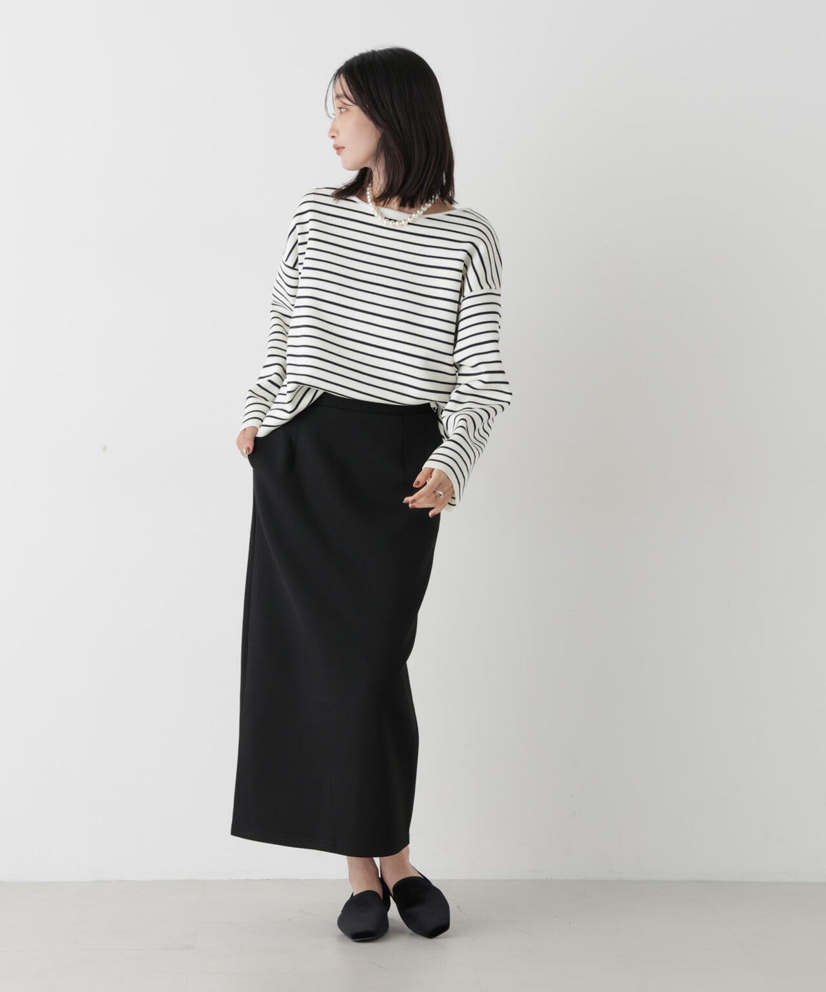スポンディッシュダンボールカットナロースカート(セットアップ可)