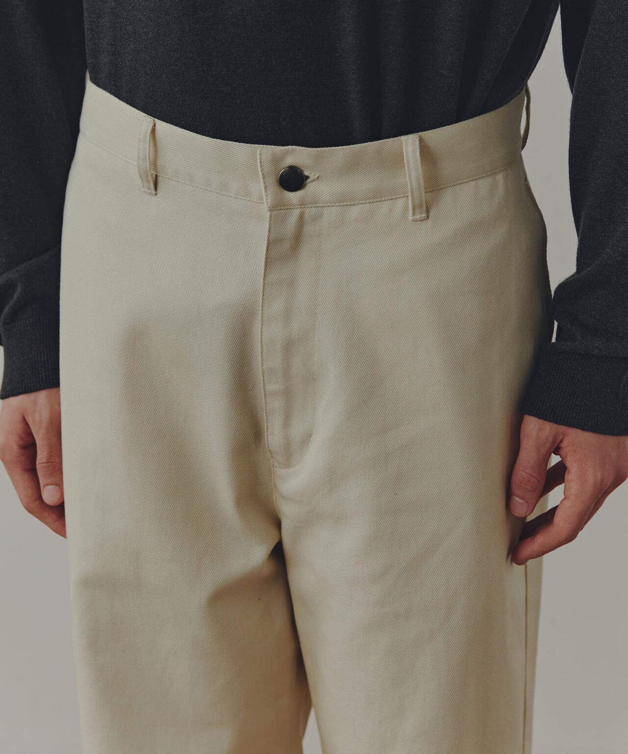 WEB限定/「Commonuse」コットンツイルワイドパンツ | NANO