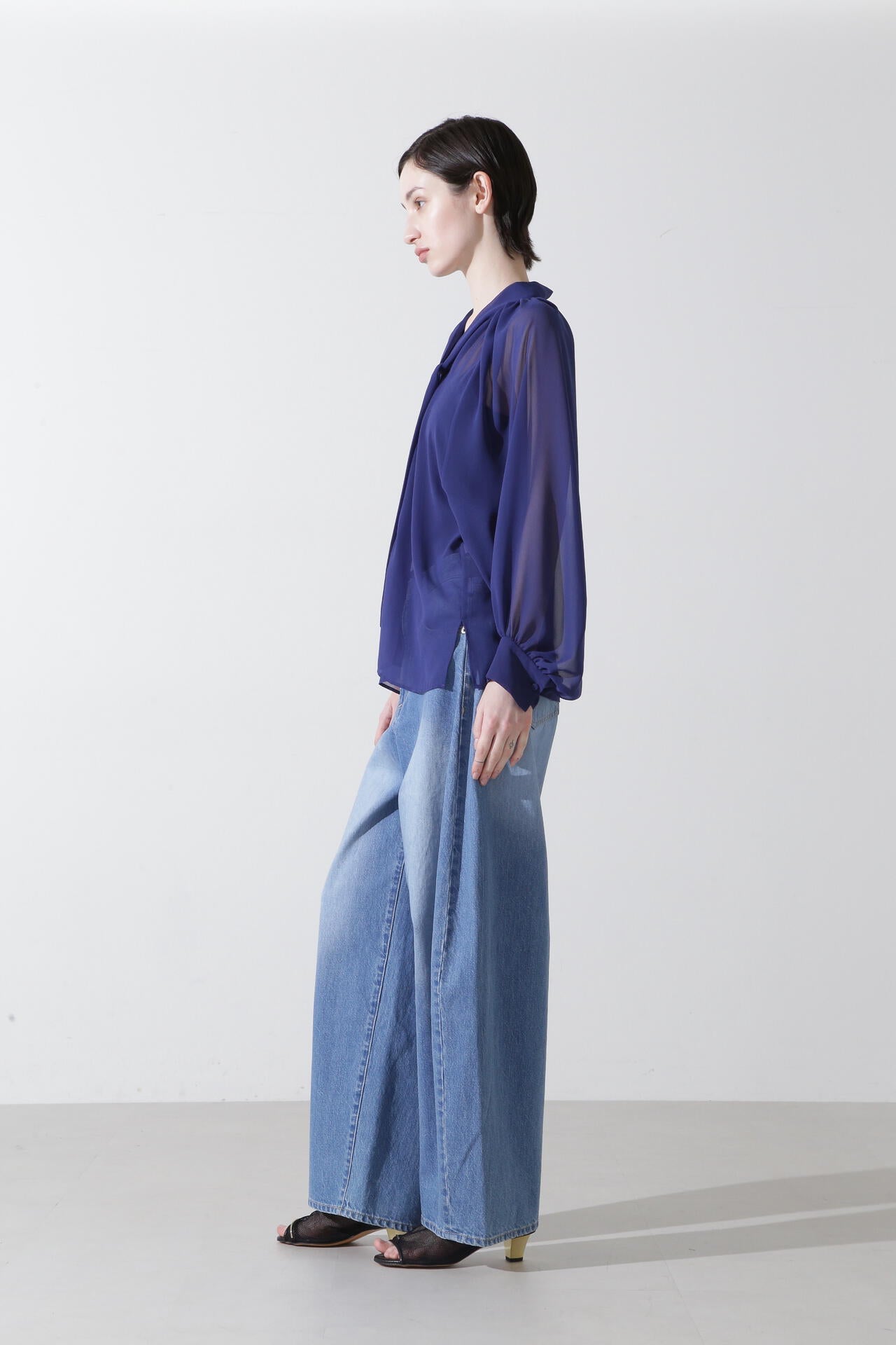 シフォンボウタイブラウス | hLM（エイチエルエム） ｜【公式】通販mix