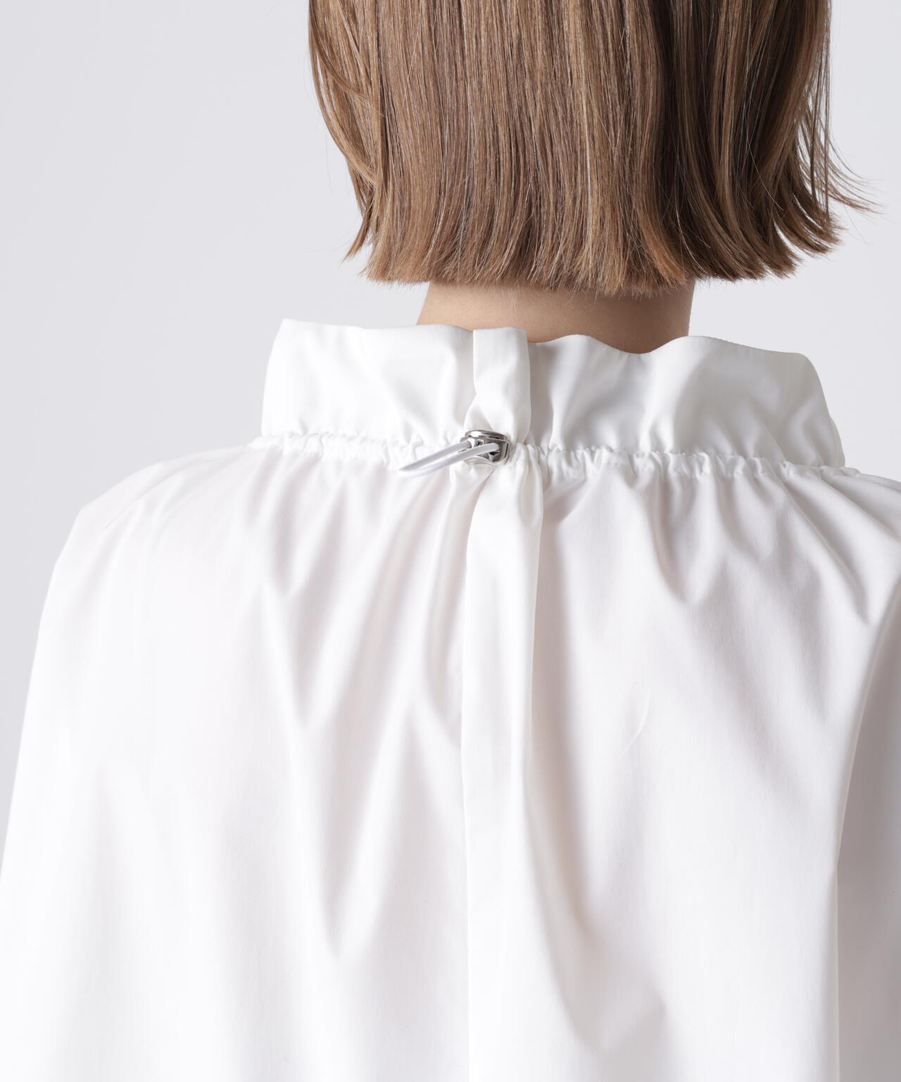 【GISELe 12月号掲載商品】タイプライターギャザーブラウス