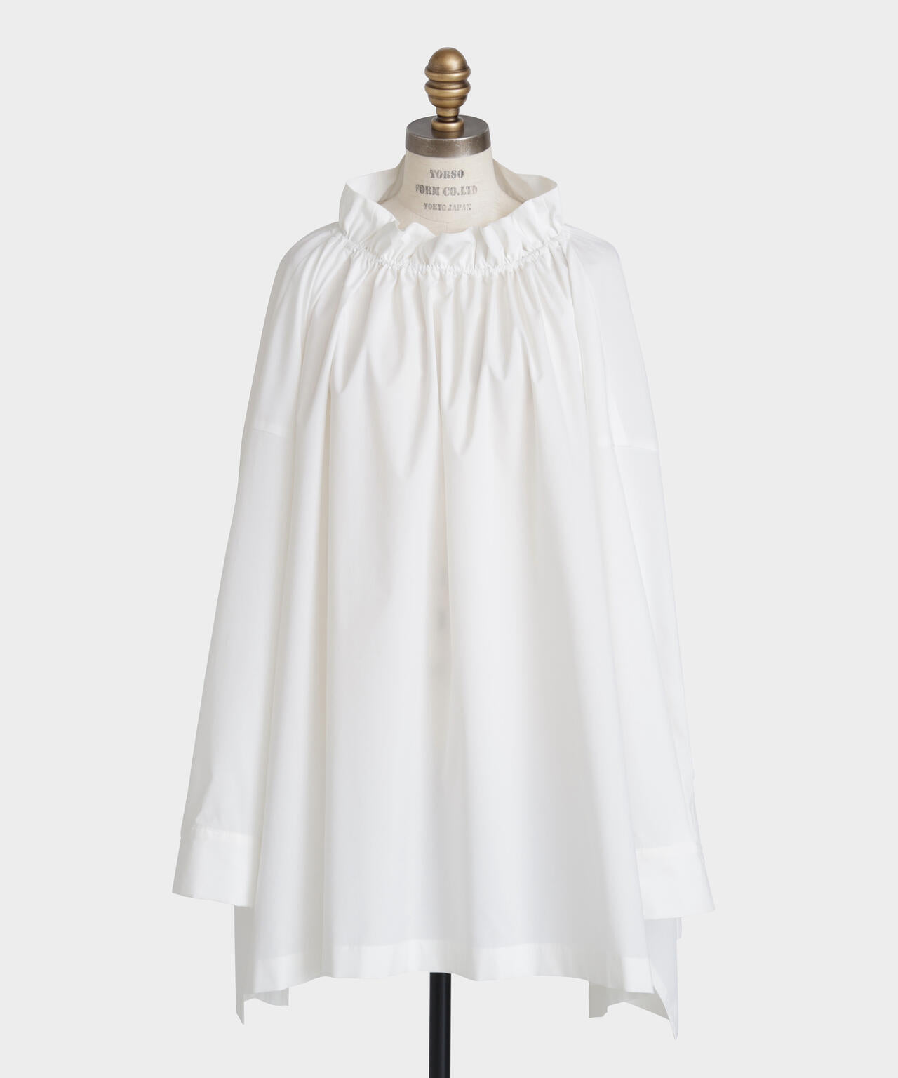 【GISELe 12月号掲載商品】タイプライターギャザーブラウス