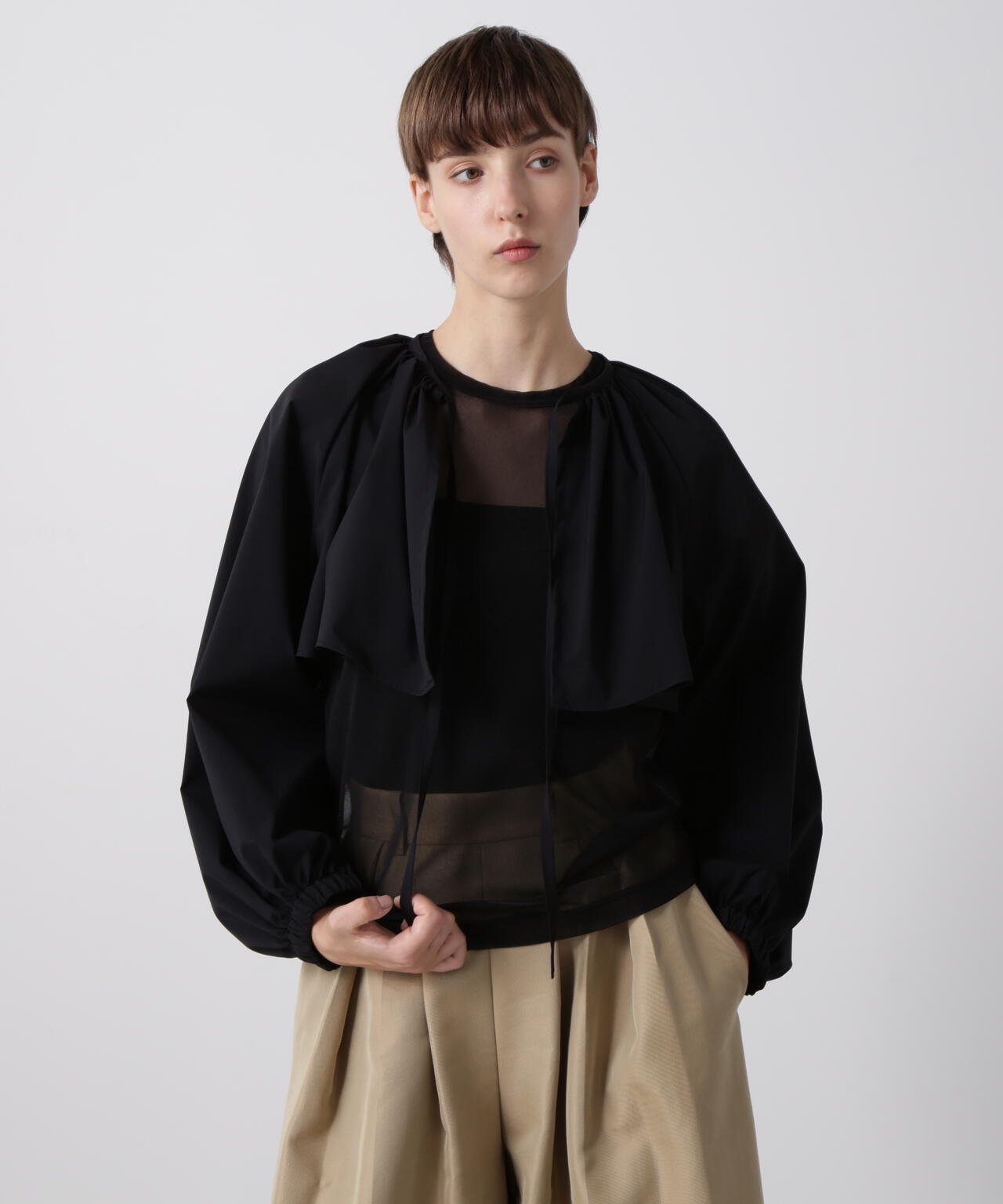 タイプライターブラウス