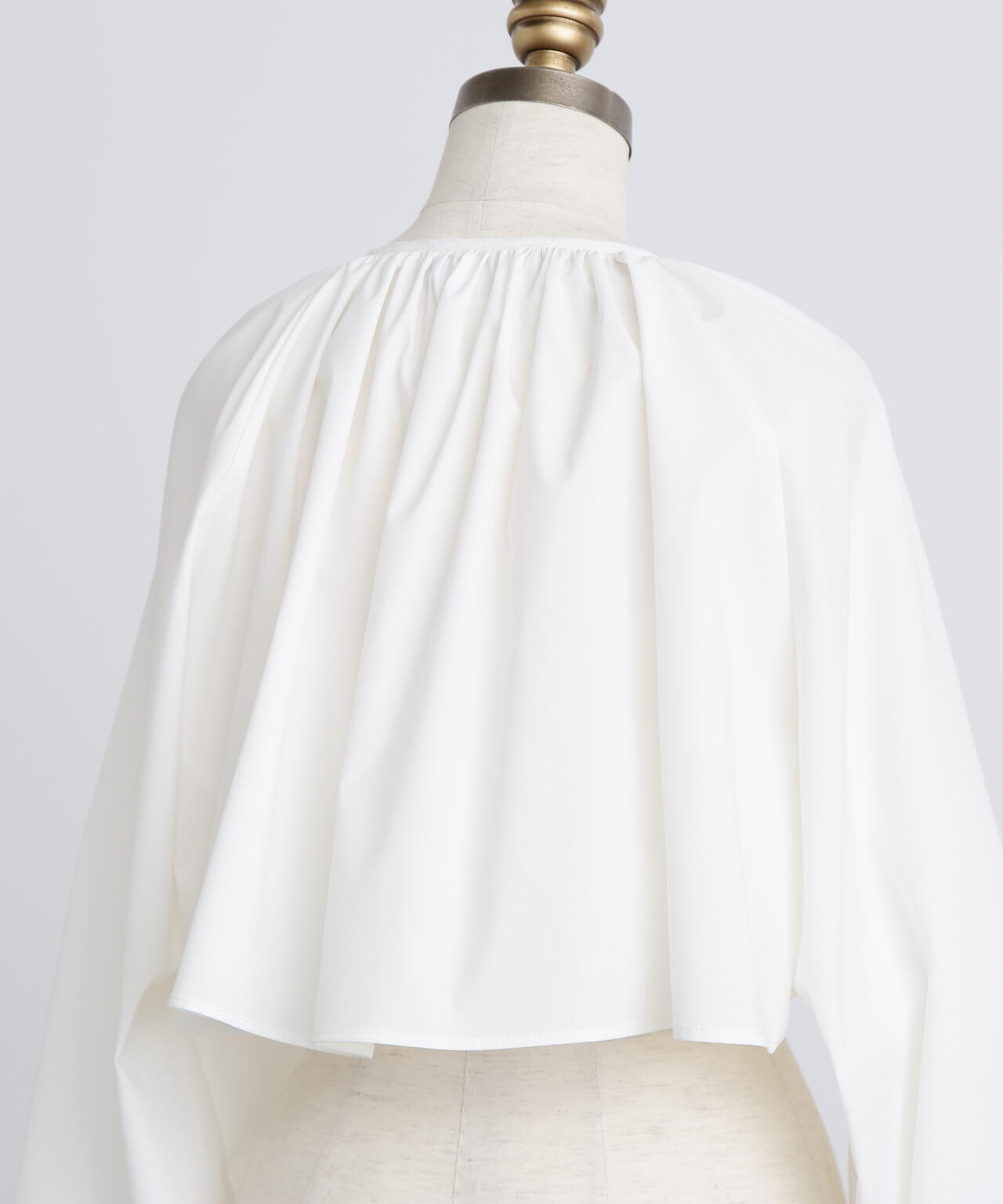 heve ヘイブ　バブリー　ブラウス　白 WHIPバルーンスリーブBL ホワイト | HEVE