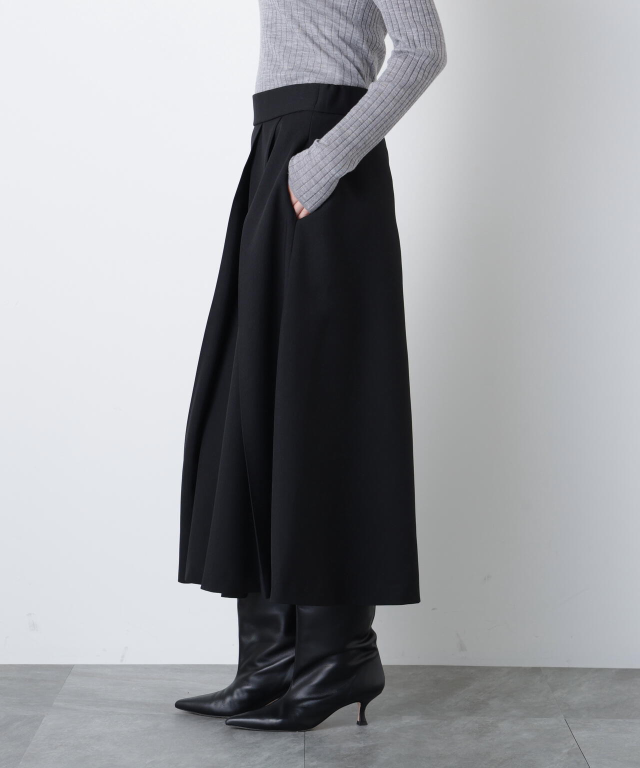 タックフレアスカート