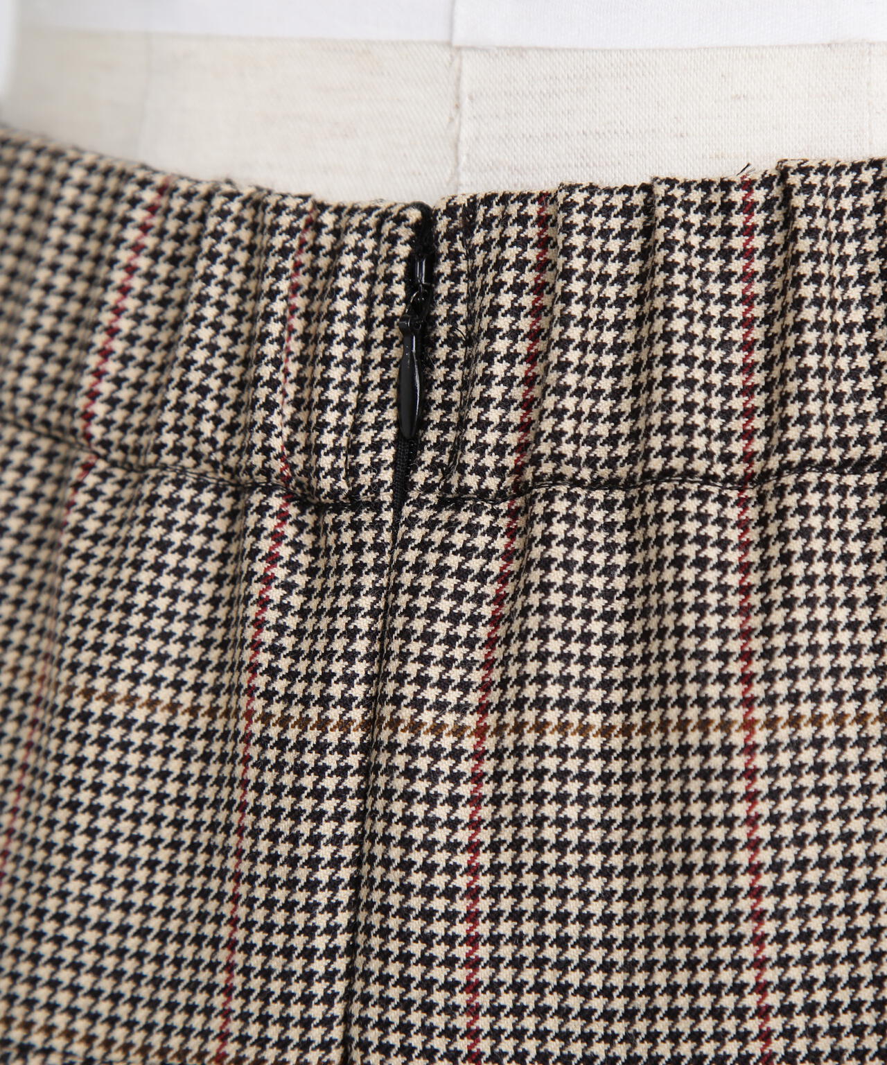 【Oggi 12月号掲載商品】ガンクラブチェックフレアスカート