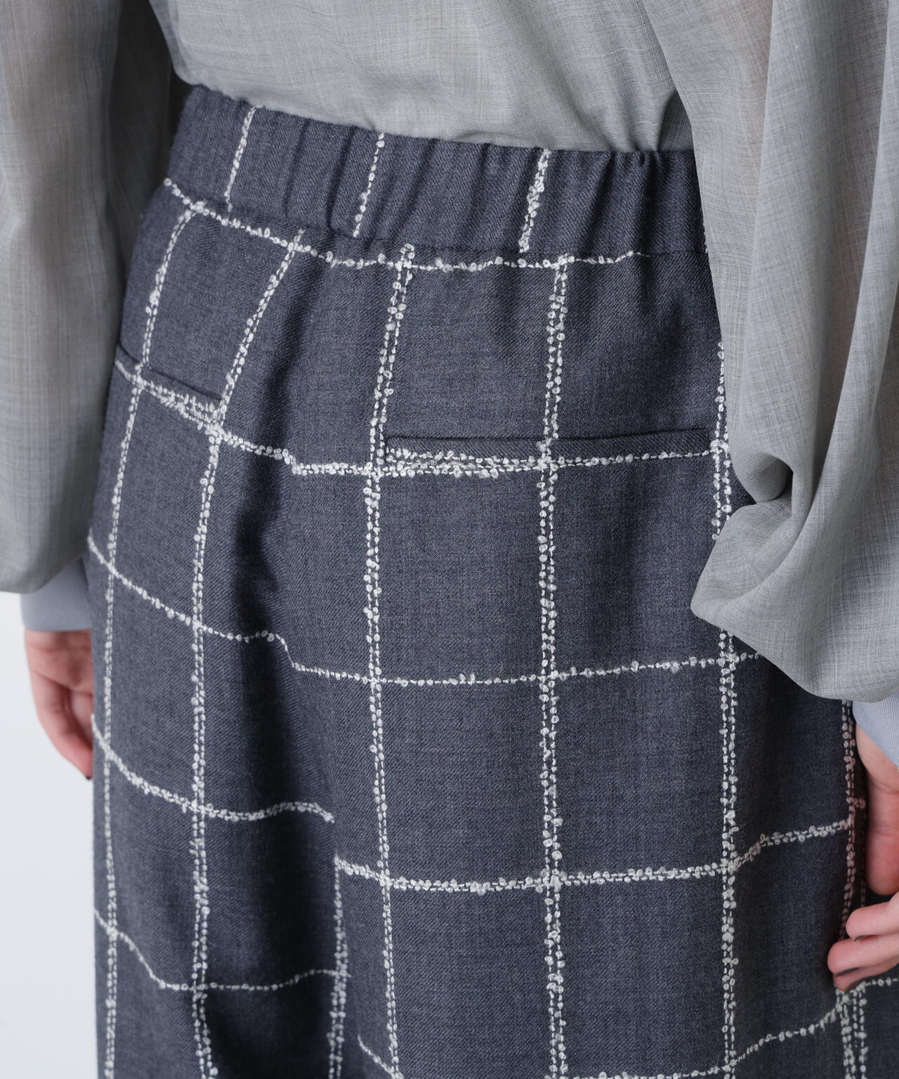 ウールチェックパンツ | hLM（エイチエルエム） ｜【公式】通販mix