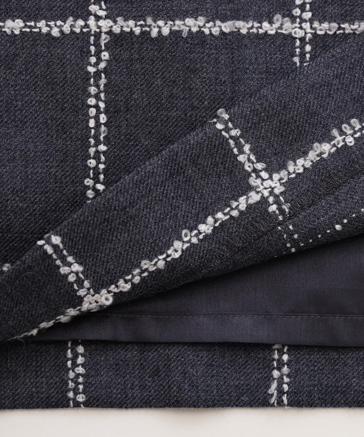 ウールチェックパンツ